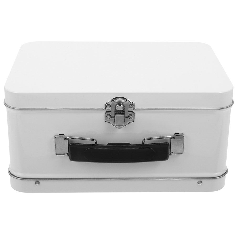 Wedding Favor Box - Mini walizka w stylu vintage, pudełko