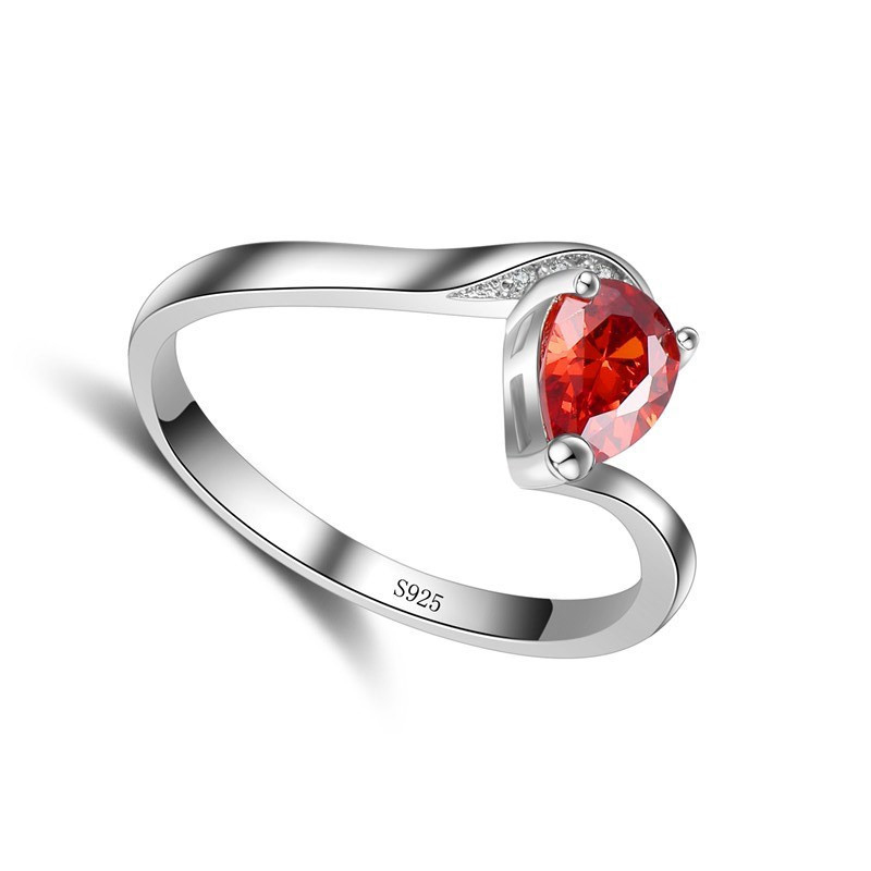 Wedding Z - Pierścionek ze srebra próby 925, entuzjazm,