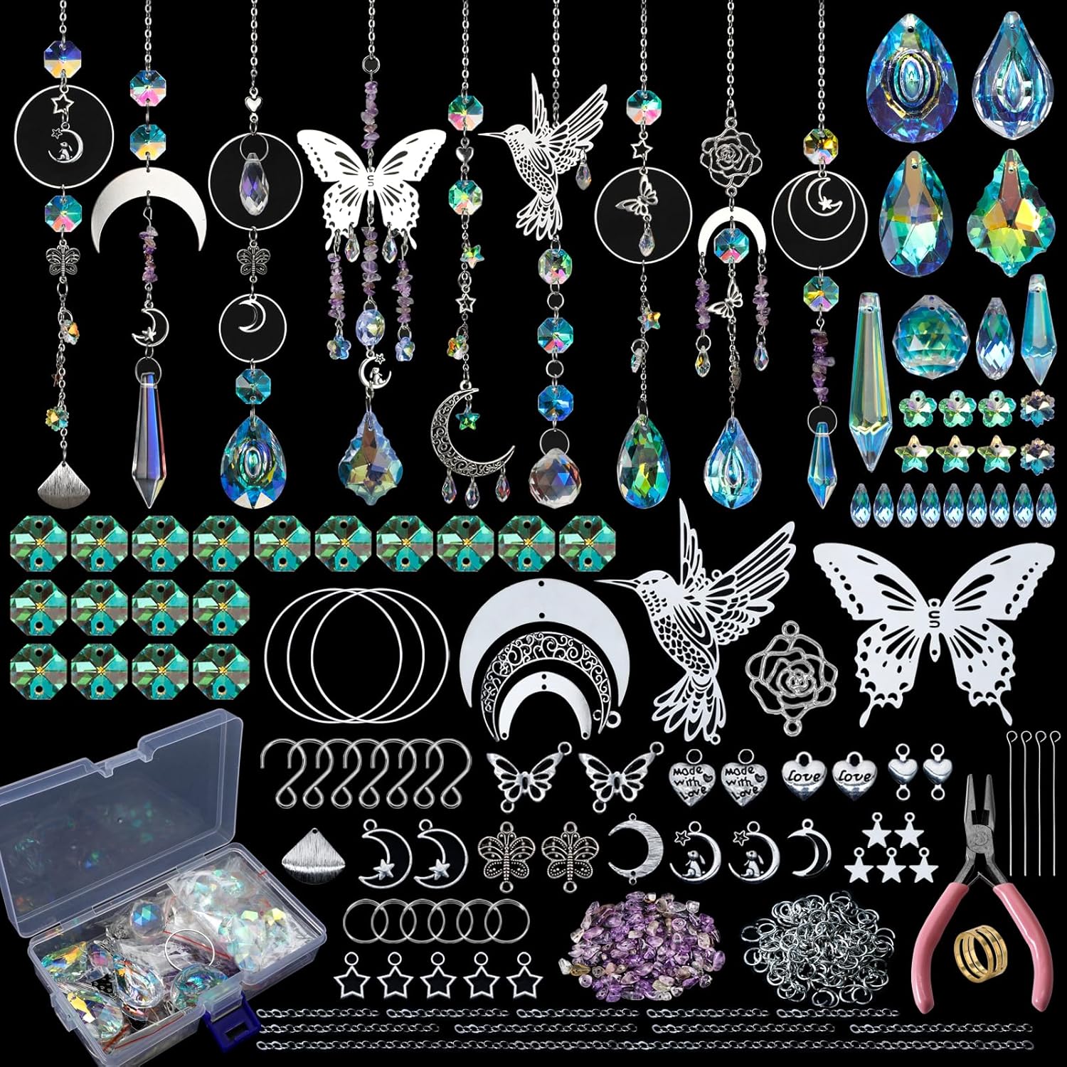Wedding Supply Kit - Zestaw do samodzielnego tworzenia łapaczy słońca,