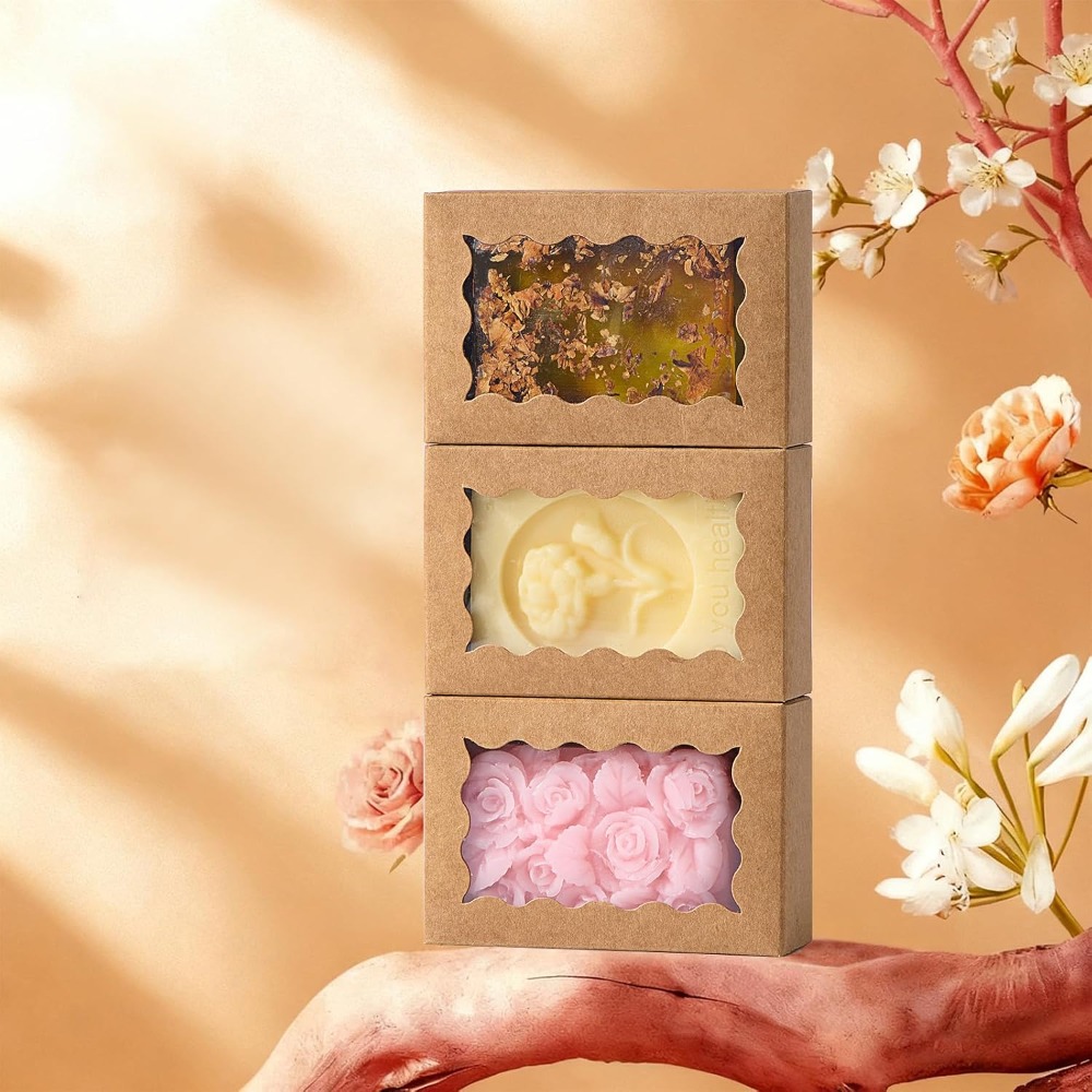 Wedding Favor Box - Pudełko prezentowe z brązowego papieru kraft