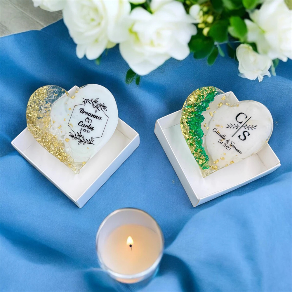Magnesy w kształcie serca na u – Wedding Package Gold recenzja i cena