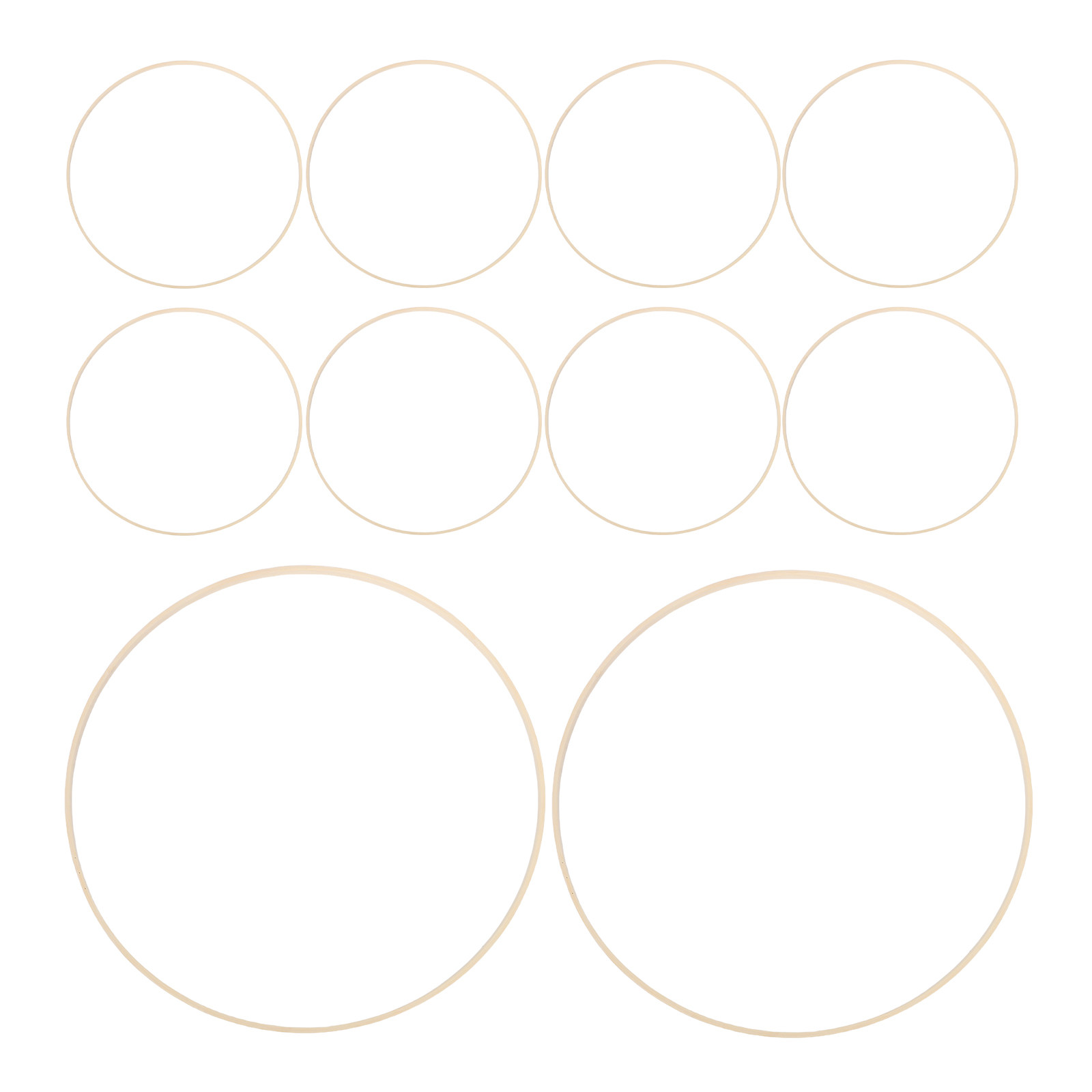 10 szt. Bambusowe Obręcze Kwia – Wedding Decoration Supply recenzja i cena