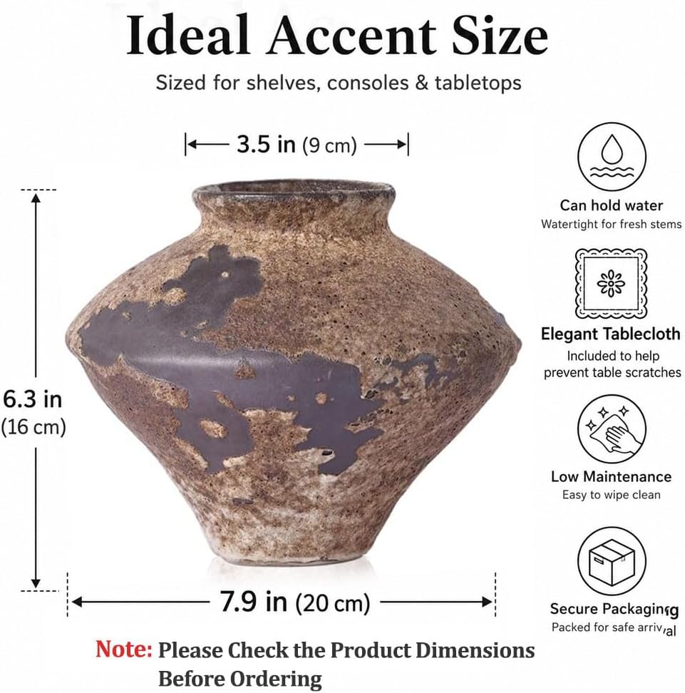 Wazon w stylu Wabi Sabi, o wys – Centerpiece Vase Tall recenzja i cena