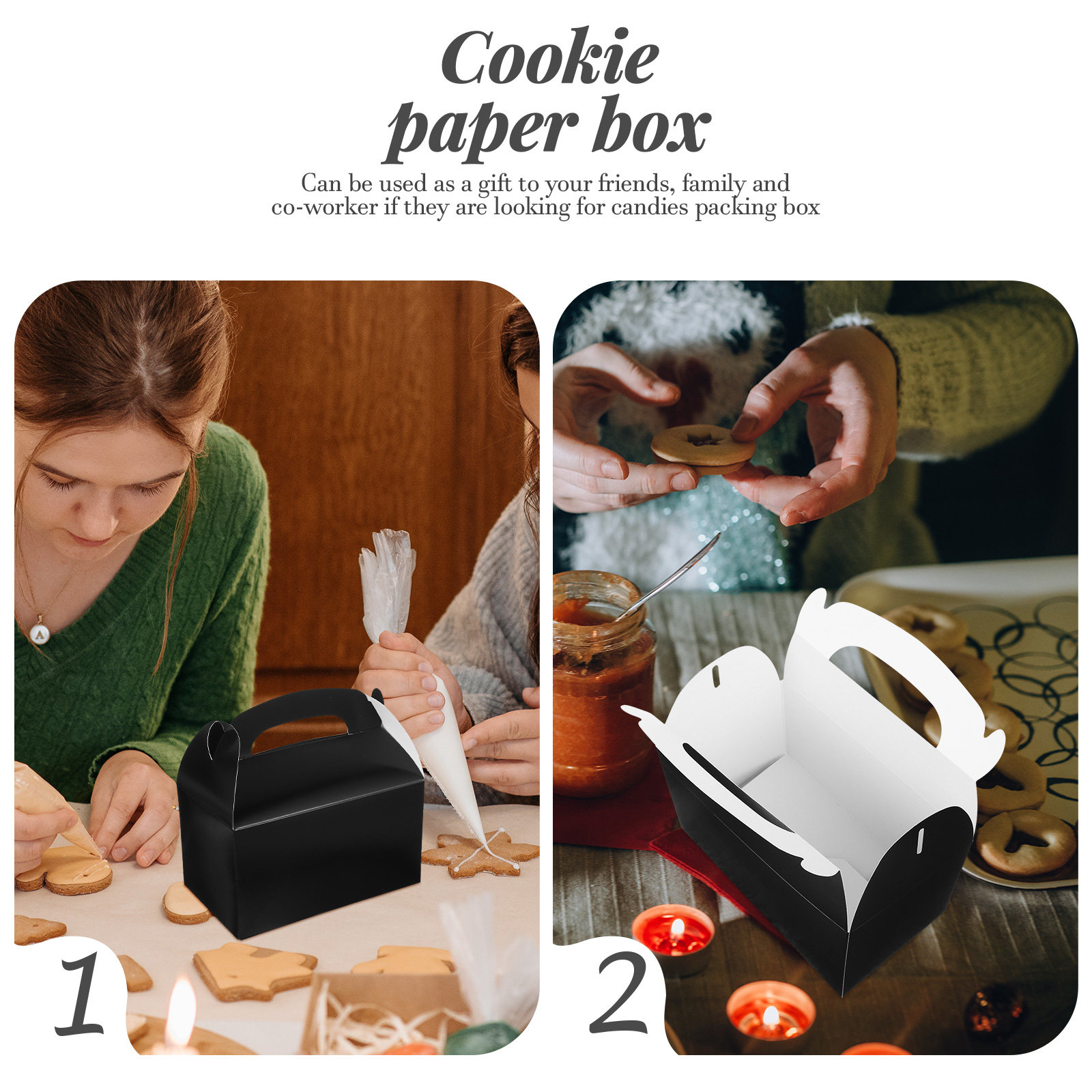 10 szt. Kartonowe pudełka na c – Wedding Favor Box recenzja i cena