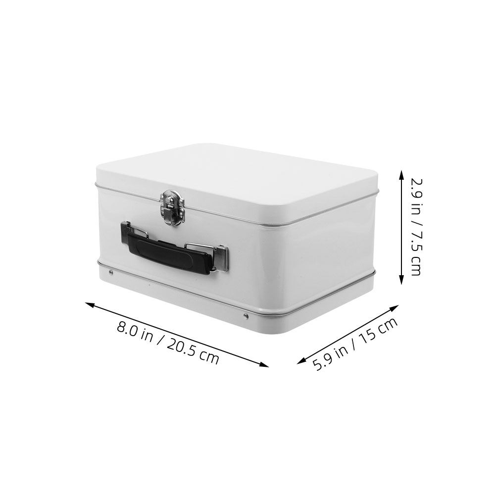 Mini walizka w stylu vintage,  – Wedding Favor Box recenzja i cena