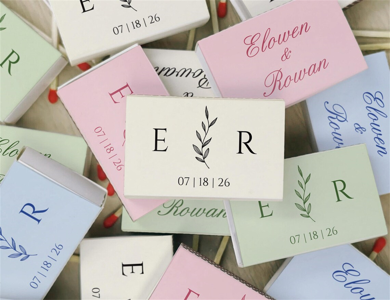 Personalizowane pudełka zapałe – Wedding Package Gold recenzja i cena