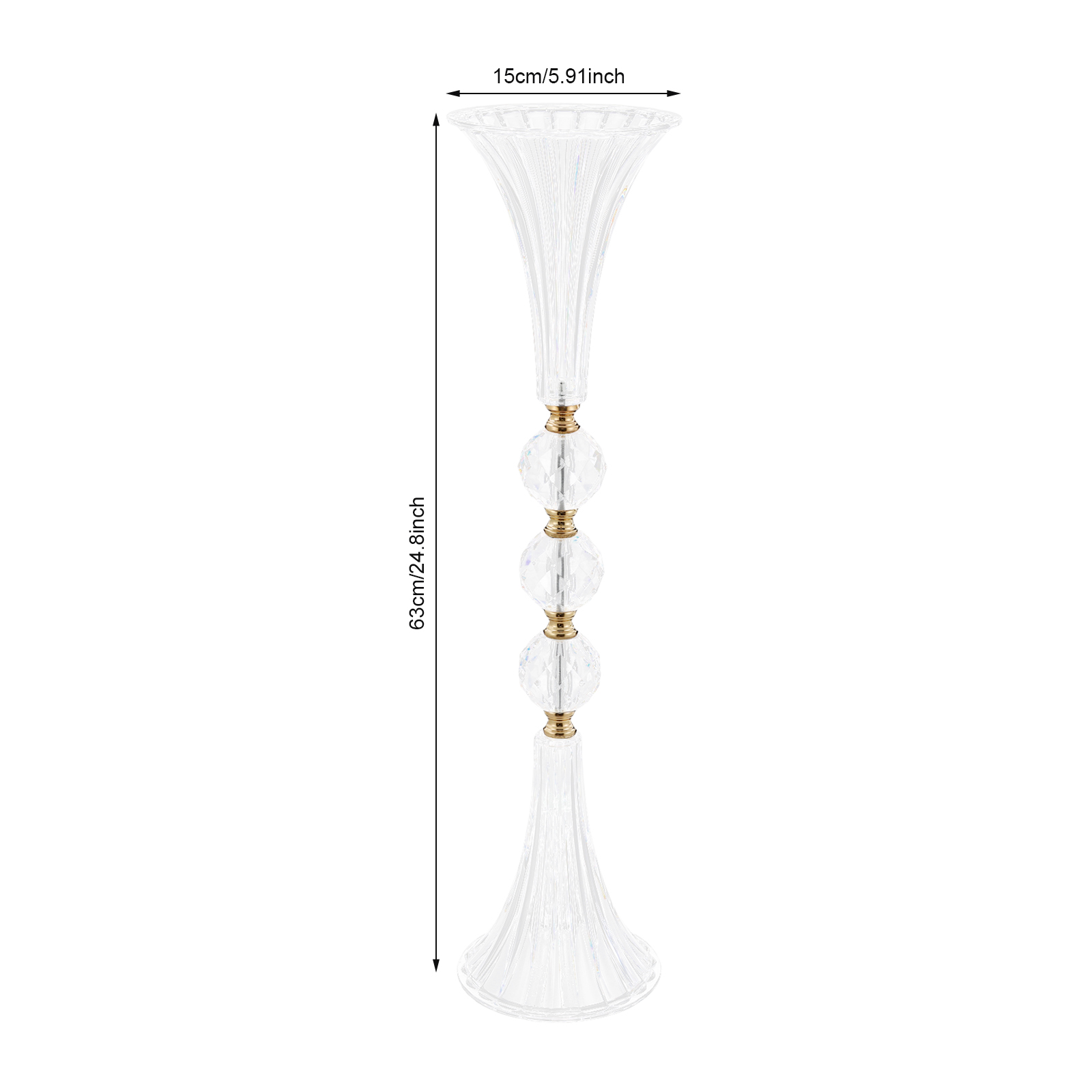 Akrylowe wazony na stół, zesta – Centerpiece Vase Tall recenzja i cena
