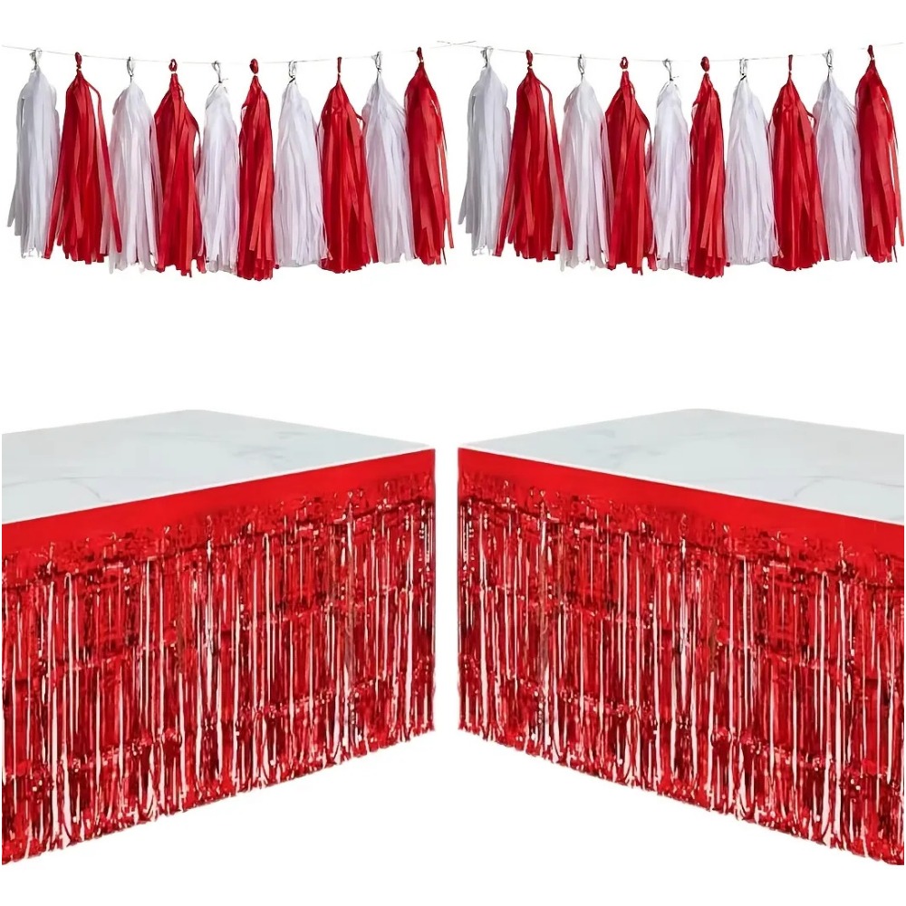 22 szt. Czerwone serpentyny z  – Wedding Supply Canada recenzja i cena