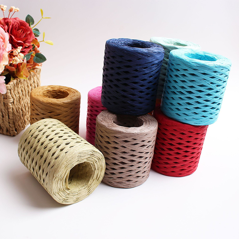 200M/Roll Raffia Paper Craft R – Papercraft Supply Ribbon recenzja i cena