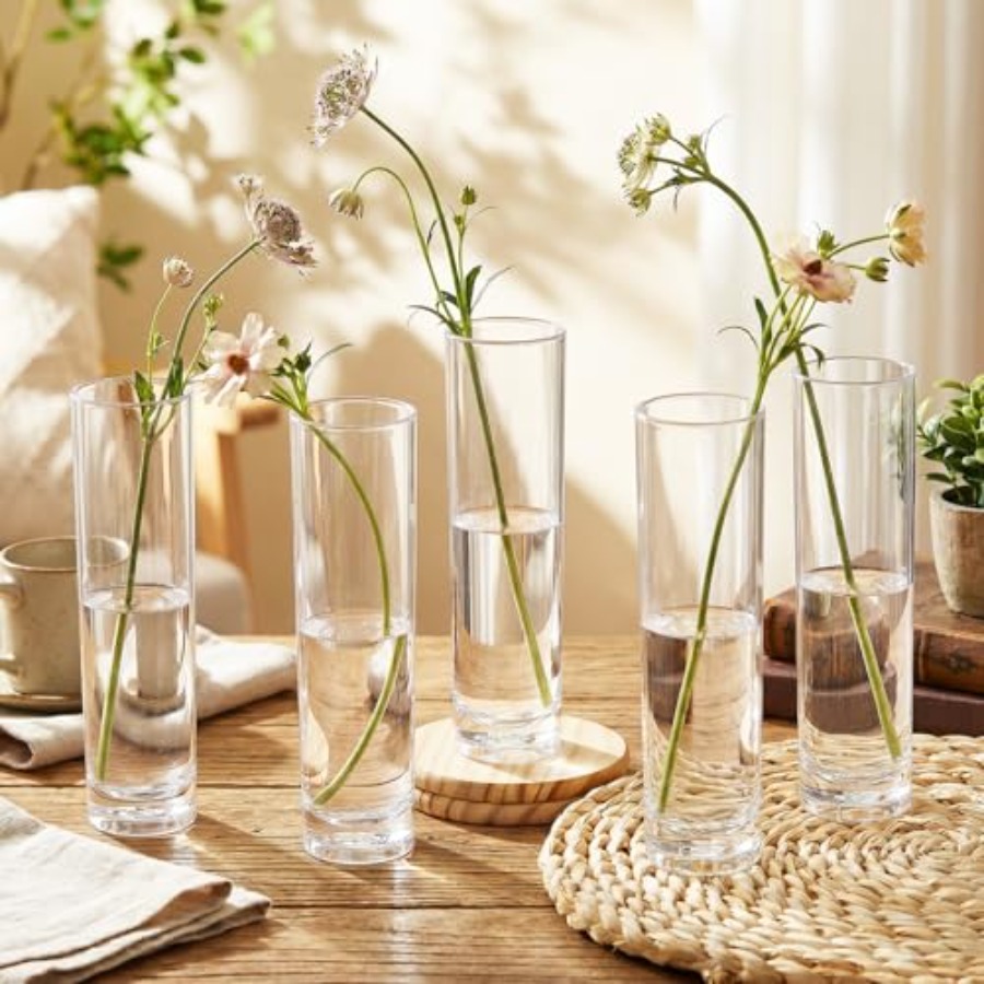 48 szt. akrylowych cylindryczn – Centerpiece Vase Tall recenzja i cena