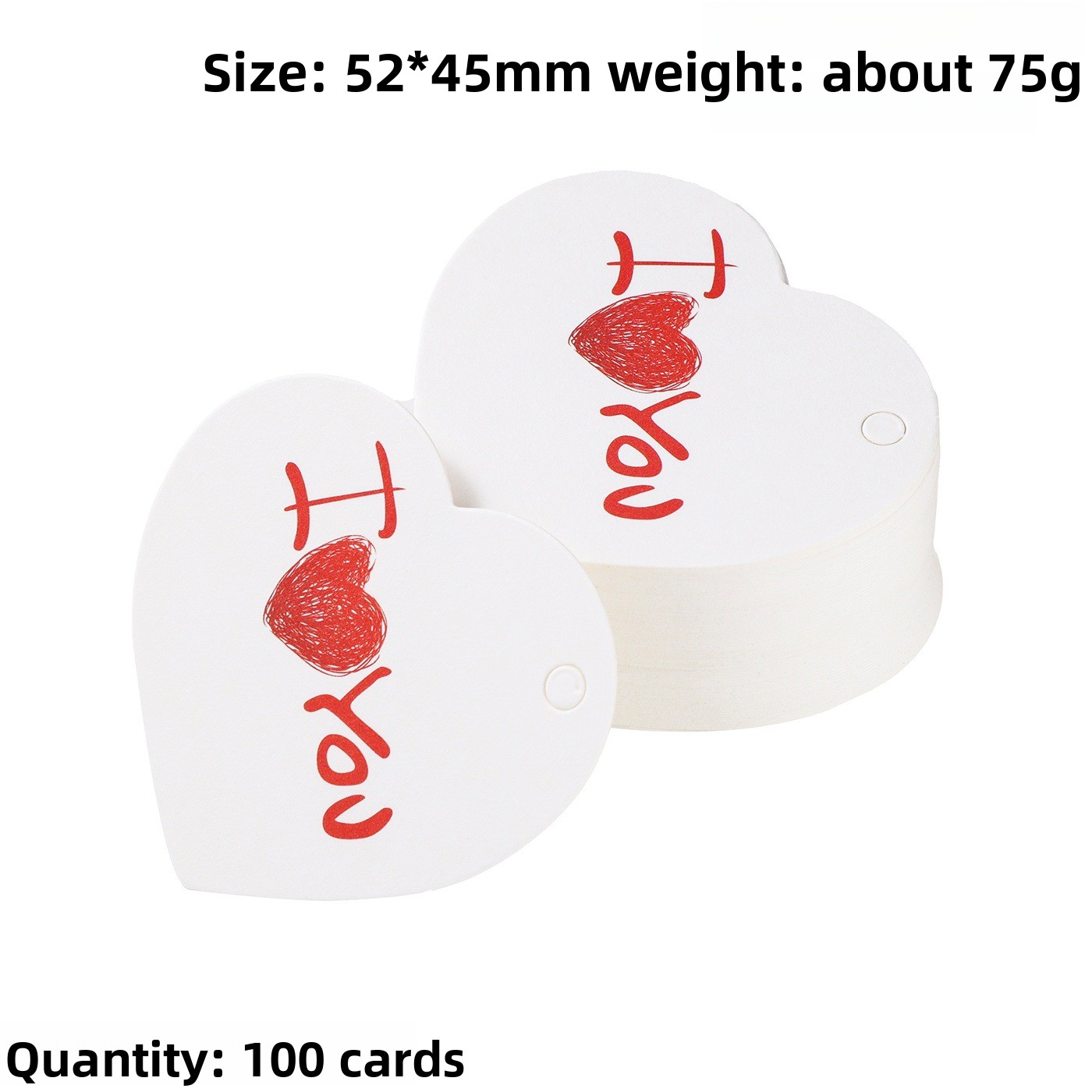 100 szt. Etykietki z podziękow – Wedding Decoration Supply recenzja i cena
