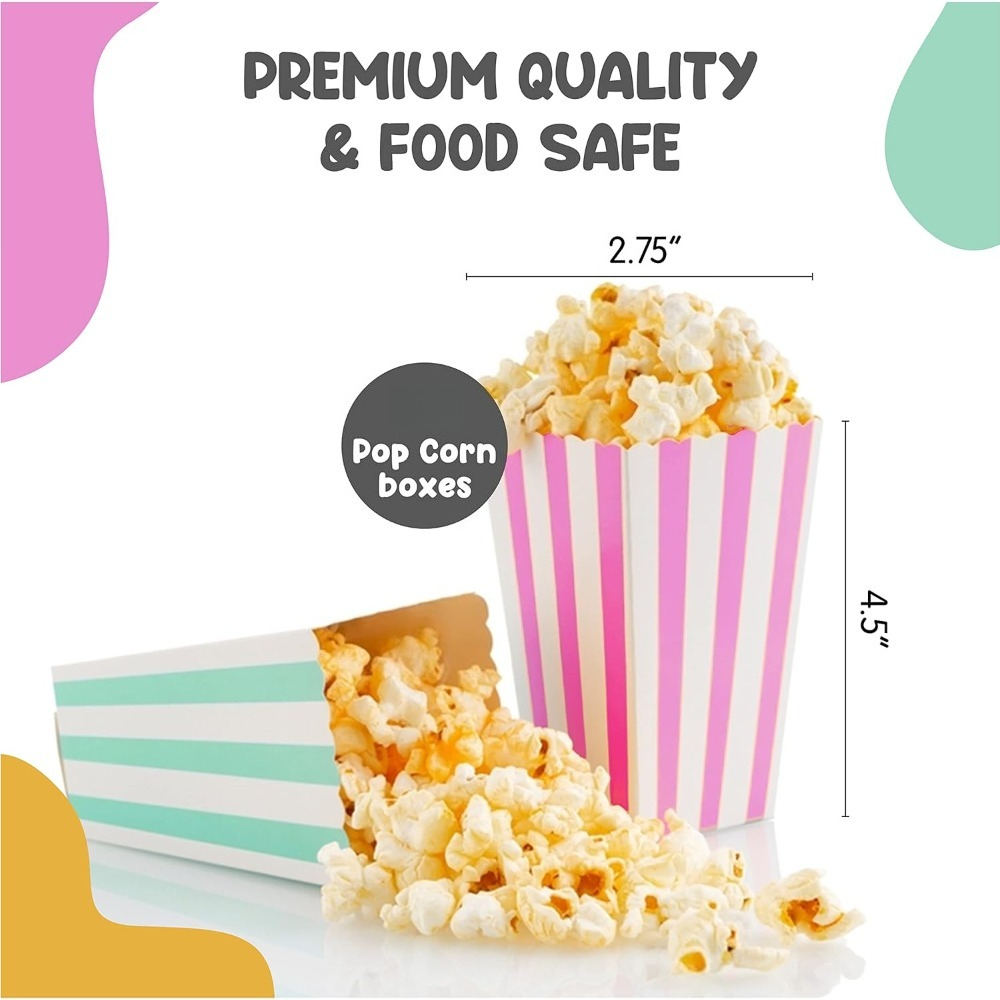 24 szt. Mini Pudełka na Popcor – Wedding Favor Box recenzja i cena
