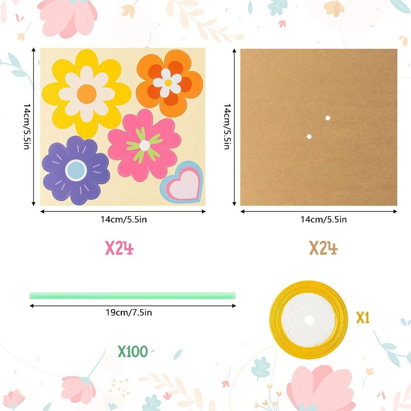 100 szt. Zestaw do samodzielne – Papercraft Supply Ribbon recenzja i cena