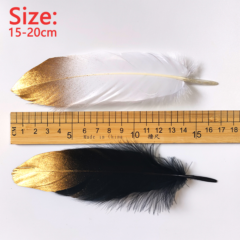 15-20cm Czarne Białe Pióra ze  – Centerpiece Vase Tall recenzja i cena