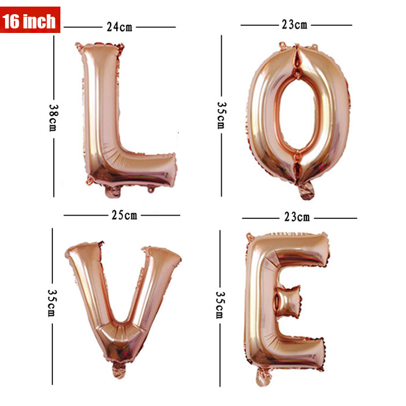 16 32 40-calowe foliowe balony – Wedding Z recenzja i cena