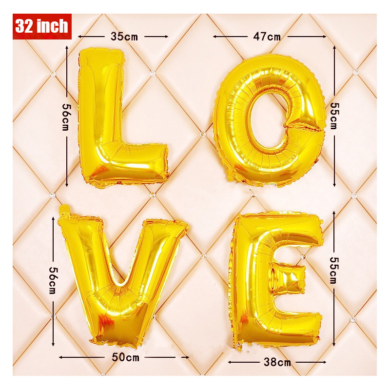 16 32 40-calowe foliowe balony – Wedding Z recenzja i cena
