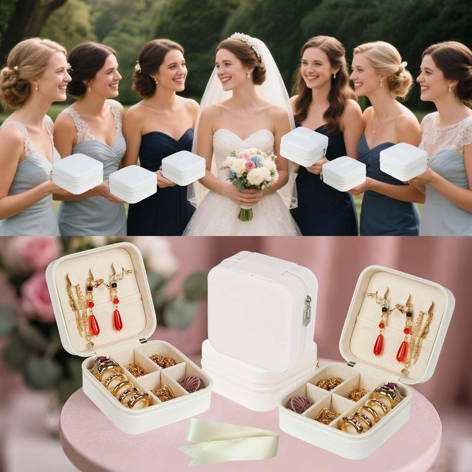 6-50 szt. Podróżne etui na biż – Wedding Favor Box recenzja i cena