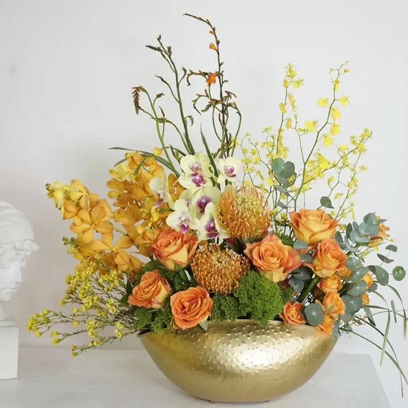 Nowy Duży Złoty Wazon-Kišоқ Ju – Centerpiece Vase Tall recenzja i cena