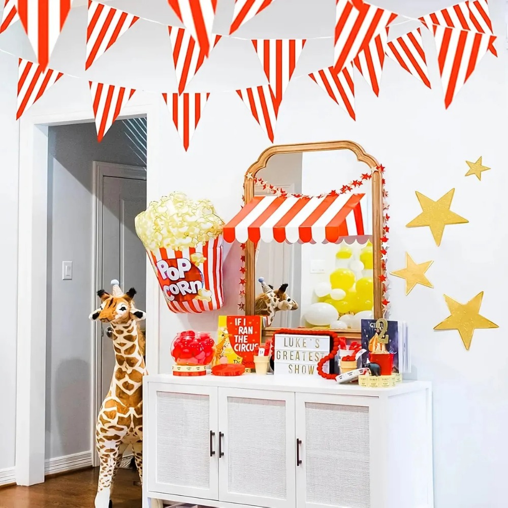 18 szt. Czerwono-białe flagi p – Wedding Supply Canada recenzja i cena
